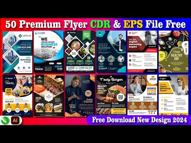 Flyer cdr File Free Download | Flyer Design cdr File Free Download #shanitechguide