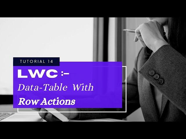 LWC Data-Table With Row Action ||Call Apex Class Method From LWC || Navigate To record page with LWC