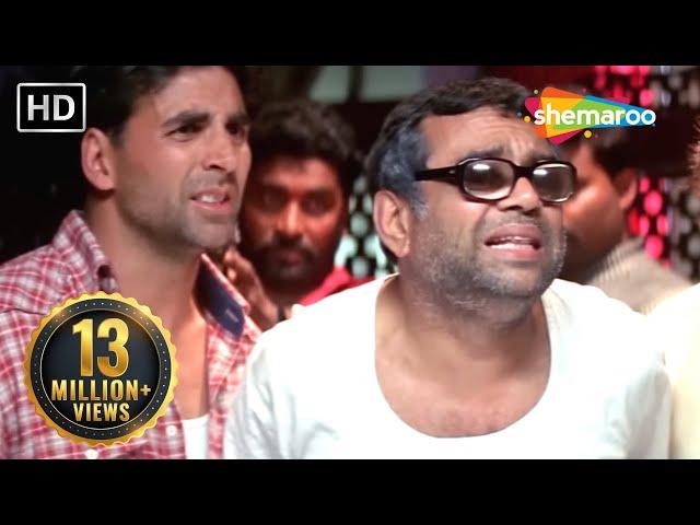 मुँह से सुपारी थूक के बात कर रे बाबा | Movie Phir Hera Pheri | Comedy Scenes | Movie In Parts -02