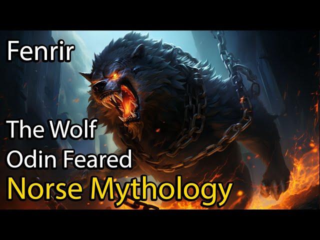 Fenrir, the Wolf that Odin feared | Norse Mythology Explained | Norse Stories | ASMR Sleep Stories