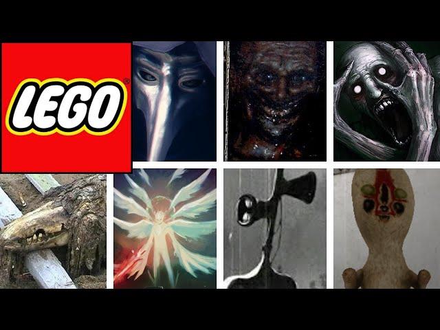 LEGO SCP-173 VS SCP-096 VS SCP-6789 VS SCP-999 VS SCP-001 VS SCP-106 VS SCP 682 VS SCP-049