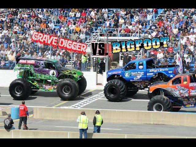 Bigfoot Vs. Grave Digger - Legends Never Die (Music Video)