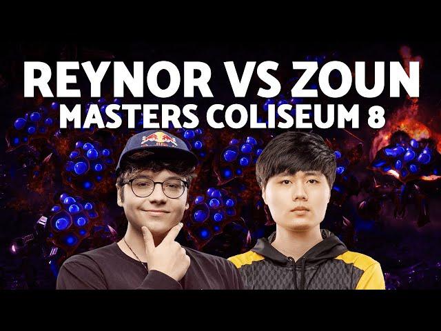 REYNOR vs ZOUN: Huge Series! | Masters Coliseum 8 (Bo7 ZvP) - StarCraft 2