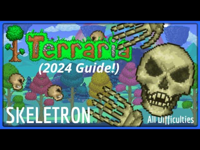 Terraria - How To Beat Skeletron Easy! (2024 1.4.4 Guide)