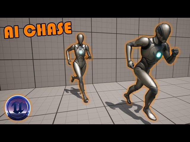 AI Sight Detection And Chase - Unreal Engine 5 Tutorial