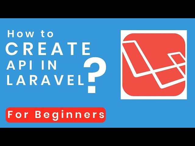 CREATE YOUR VERY FIRST API WITH LARAVEL PHP ? ( In 6 MINUTES )