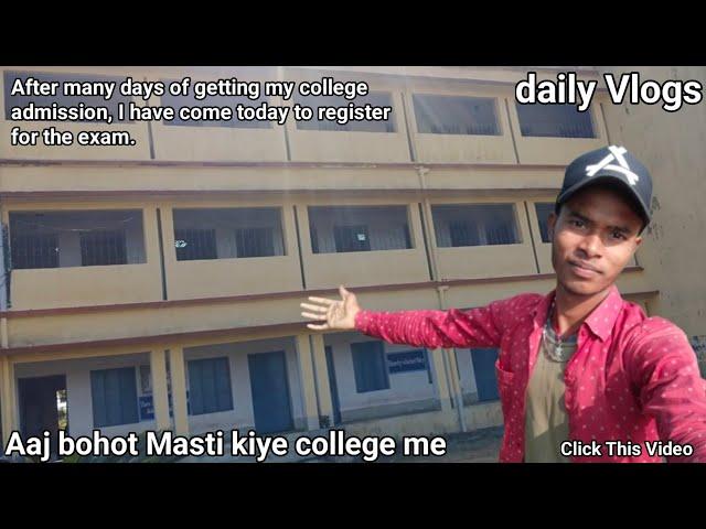 Bahut dino baad mai Aaj College ja raha hu (Pankaj Vloggs1432) //daily Vlogs apload//