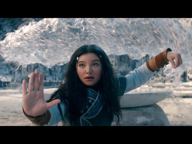 Katara - All Waterbending Scenes | Avatar: The Last Airbender S01 (Netflix)