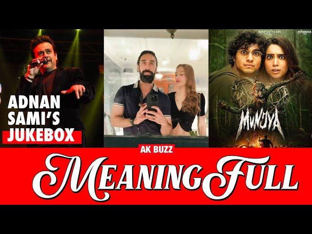 Adnan Sami Jukebox | Is Ali Rehman Khan In Relationship With Nusrat Hadayatullah? | Munjya #akbuzz