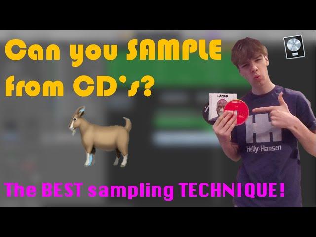 SAMPLING from CD's? | The BEST sampling TECHNIQUE | Logic Pro X