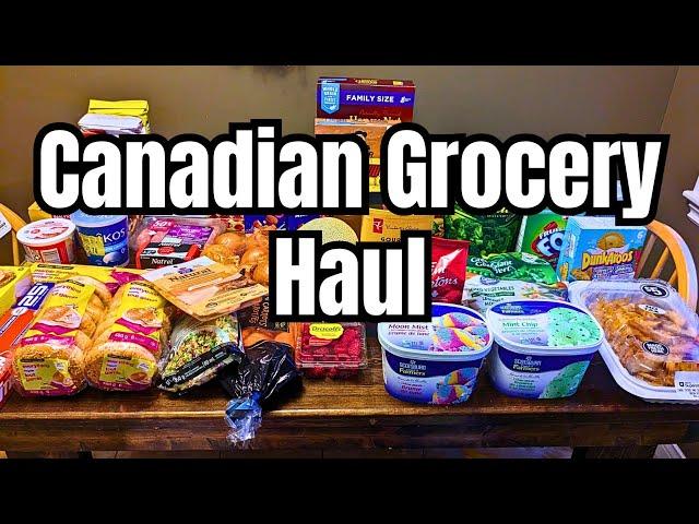 LARGE GROCERY HAUL | CANADIAN GROCERY HAUL FOR A FAMILY OF SIX.