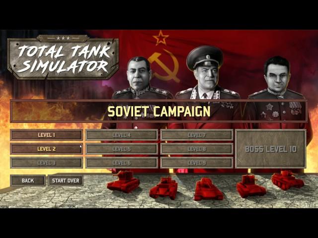 TOTAL TANK SIMULATOR ПРОХОЖДЕНИЕ ЧАСТЬ 1 (советская кампания)