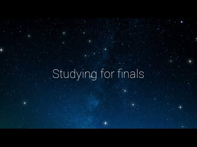 studying for finals [girlfriend roleplay]