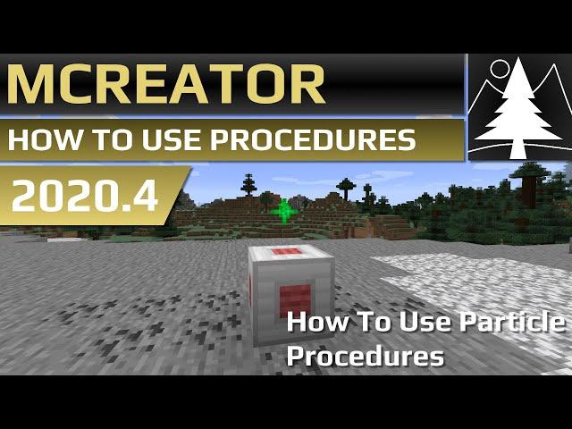 MCreator: How to use Particles | Procedure Tutorial