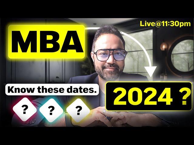 CAT 2024 Must Know Dates | Ask Me Anything | CAT Results | Free Mocks For CAT