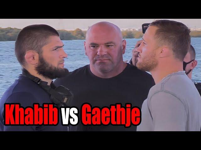 UFC 254 Khabib Nurmagomedov vs. Justin Gaethje Face-Off