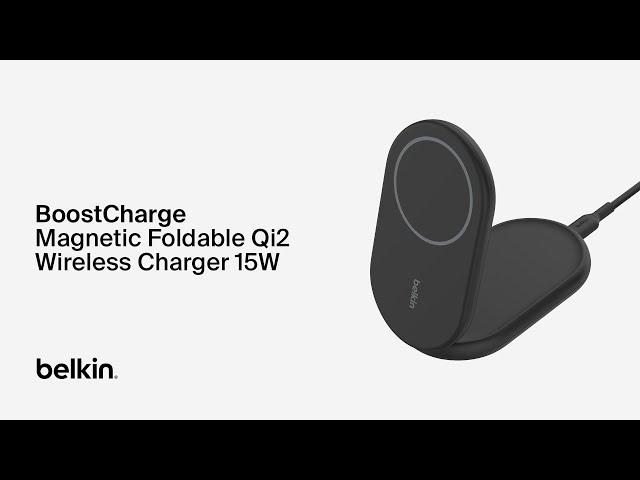 Belkin BoostCharge Magnetic Foldable Wireless Charger