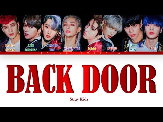 Stray kids - Back door - Color coded lyrics [ HAN/ROM/ENG ]