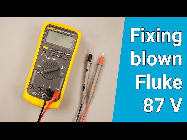 Fluke 87 V repair