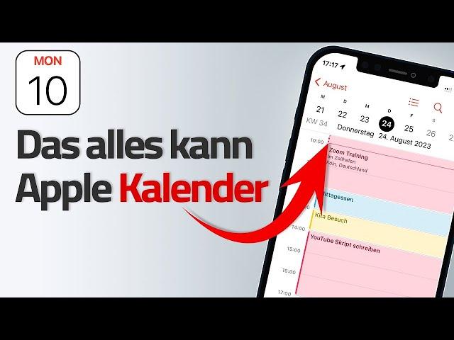 Apple Kalender für iPhone: Alles, was du wissen musst