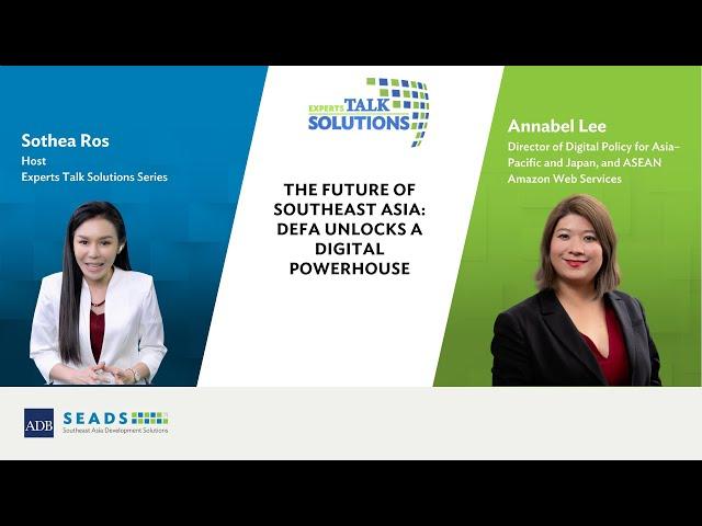 Experts Talk Solutions: Annabel Lee | ADB SEADS