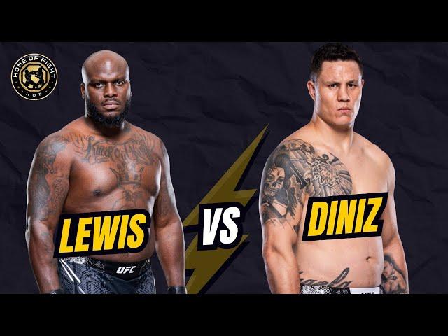 Derrick Lewis vs Jhonata Diniz UFC Edmonton