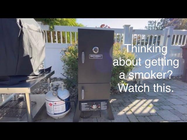 Beginner to smoking? Watch this. #masterbuilt #smoker