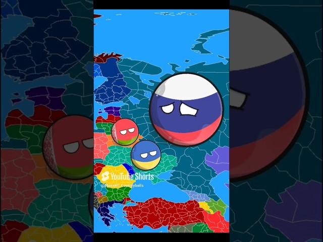 СССР вернулся! (Видео не моё!) #countryballs #анимация #россия #беларусь #украина #ссср