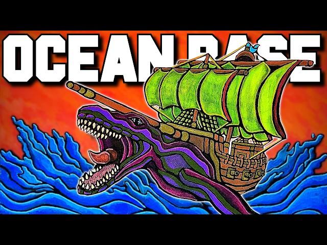 I Built a MOVING UNDERWATER OCEAN BASE - Ark: Survival Evolved