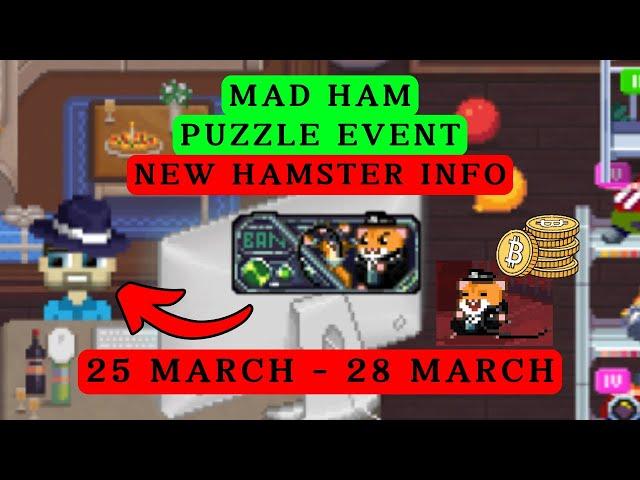 Rollercoin | Mad Ham Puzzle Event and New HAMSTER Info