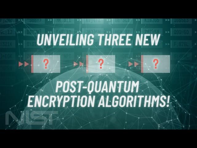 The Journey Towards Quantum Resistant Algorithms - NIST's Initiative