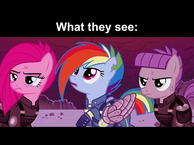 Hoi4 Equestria at War - What you see Vs What they see (MLP Great Crystal War)