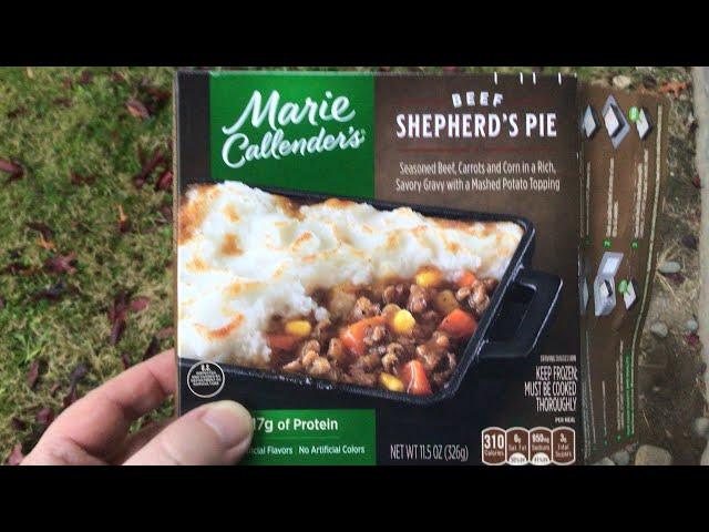 Marie Callender's "Beef Shepherd's Pie" Meal Review