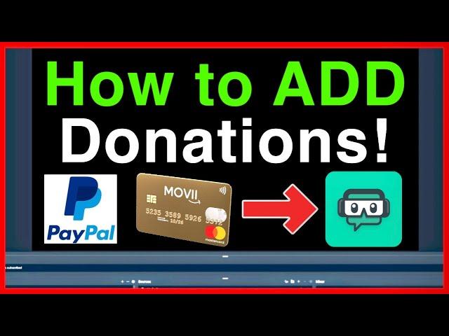 STREAMLABS OBS HOW TO ADD SET UP DONATION BUTTON EASY!