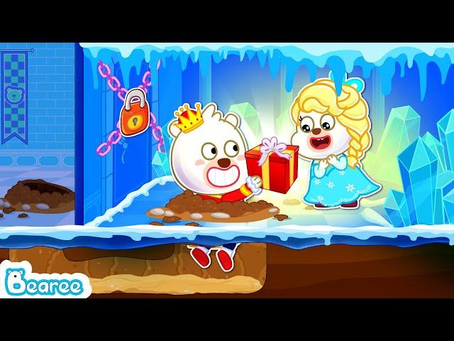 Bonnie, Don't Lock Yourself in Your Room! | Kids Stories About Frozen Princess | Bearee Kids Show