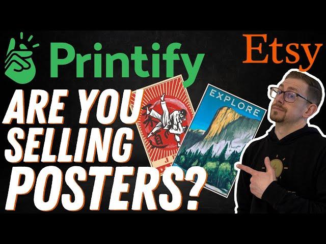 Printify Poster Review - Sell Print on Demand Posters!