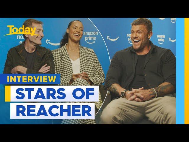Stars of Reacher catch up with Today | Today Show Australia