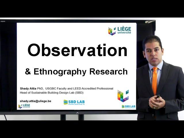 Observation & Ethnography Research