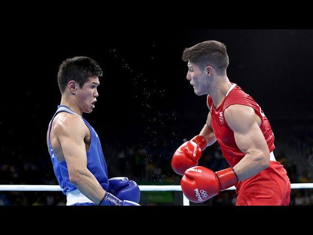 Josh Kelly (GBR) vs. Daniyar Yeleussinov (KAZ) Rio 2016 Olympics Round of 16 (69kg)