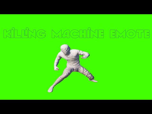 Killing Machine Emote Green Screen Pubg Mobile  Mummy Set Full Emote