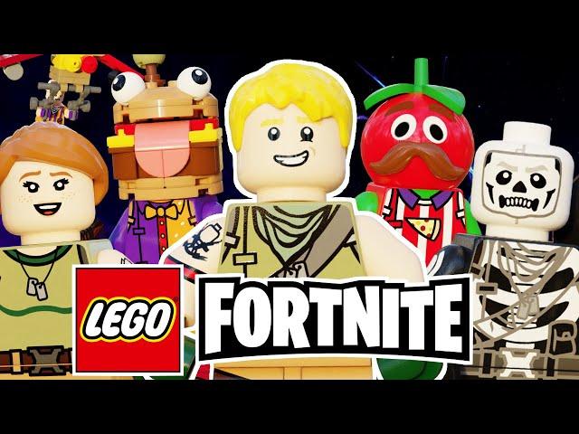 LEGO didn’t make FORTNITE sets... (so I did)