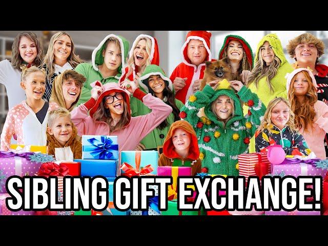 SiBLiNG GIFT EXCHANGE w/ 16 KiDS 2023!!! 