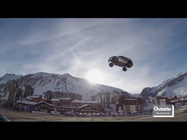 World Record Car Jump Attempt Goes Wrong | World of Adventure | Outside Watch