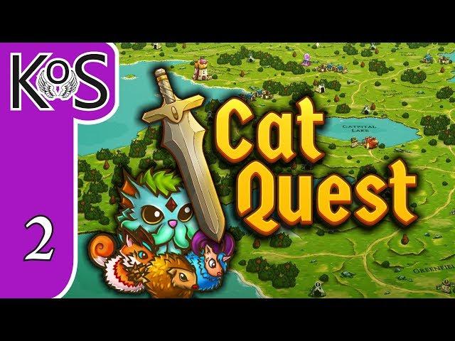 Cat Quest Ep 2: MEEEEEAAAAATTTT!!! - Punny Kitty RPG! - Let's Play, Gameplay