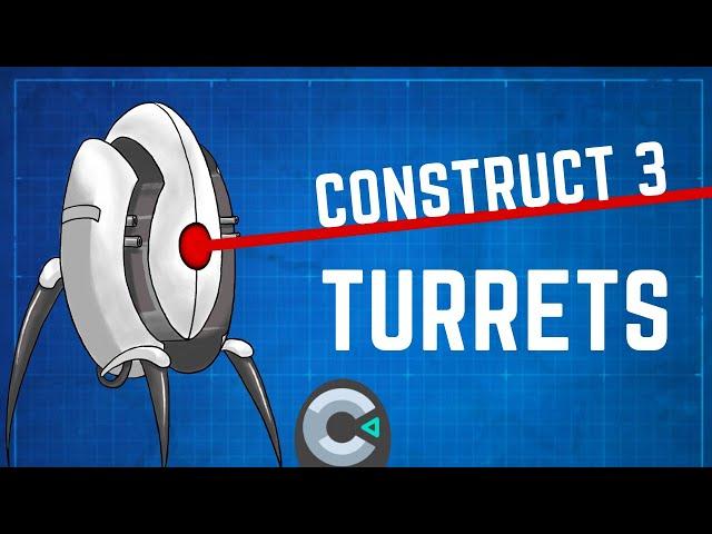 How to make 360 turrets in construct 3