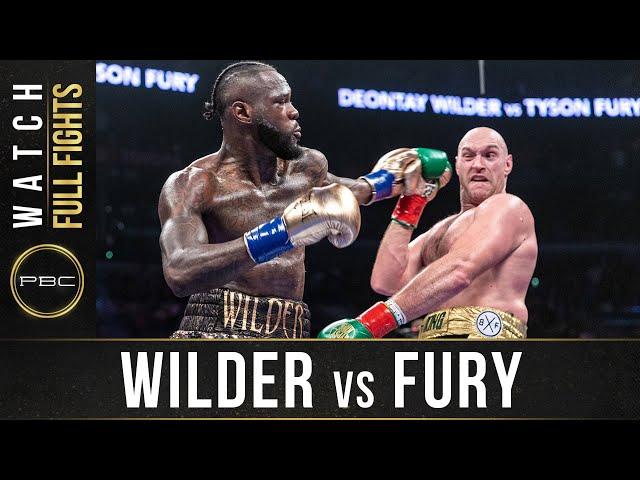 Wilder vs Fury 1 FULL FIGHT: PBC on Showtime - December 1, 2018