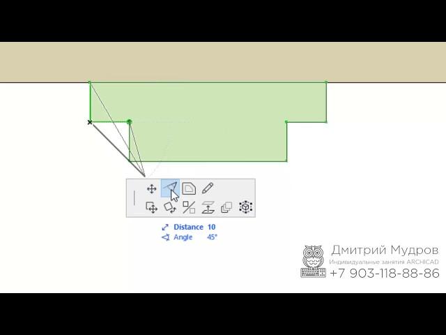 Archicad - Рамки из лепнины на стене