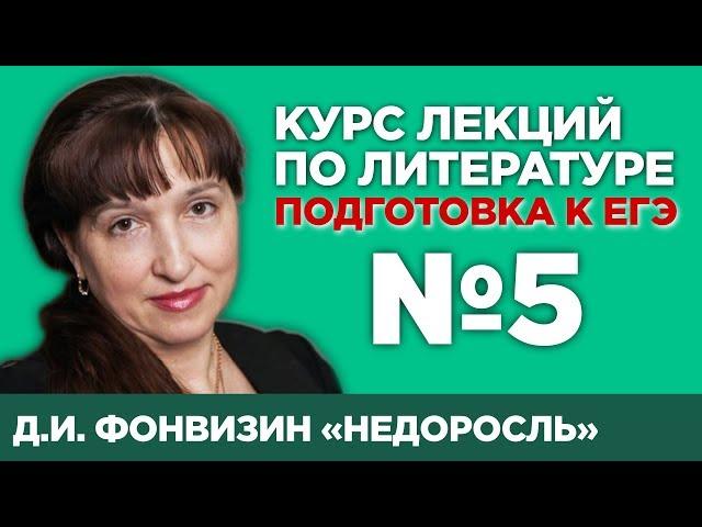 Недоросль – Д.И. Фонвизин (содержательный анализ произведения) | Лекция №5