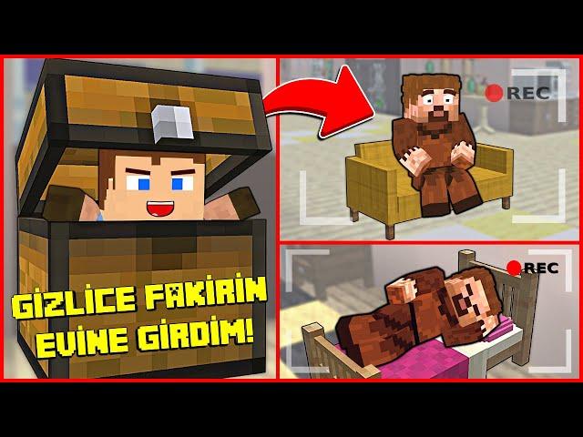 THE BABY THIEF SECRETLY STAYED IN THE POOR'S HOUSE AT NIGHT!  - Minecraft