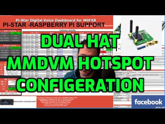 PI-STAR DUAL HAT MMDVM -  hotspot configeration.